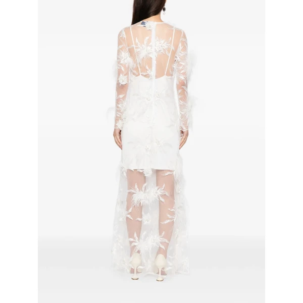 Macgraw Birdy Dress in Ivory, view 6