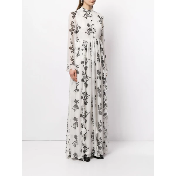 Macgraw Celestial Dress in Rose Print, view 5