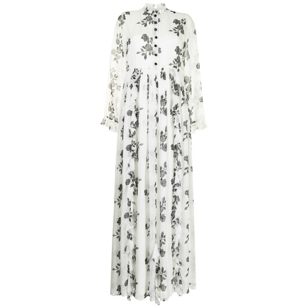 Macgraw Celestial Dress in Rose Print
