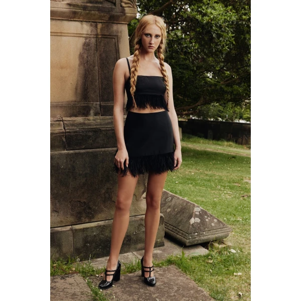 black skirts