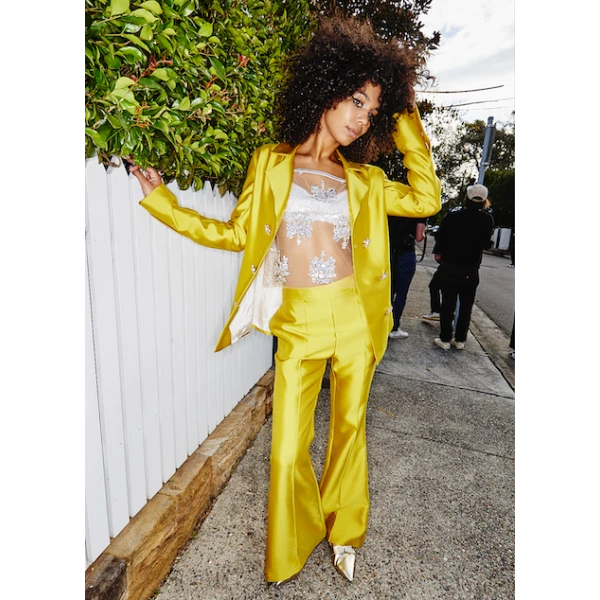 Macgraw Circa 72 Trouser in Mustard, view 4