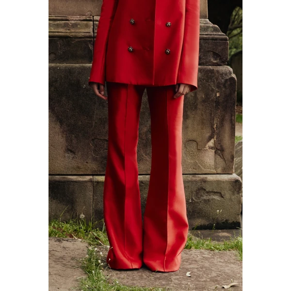 red pants