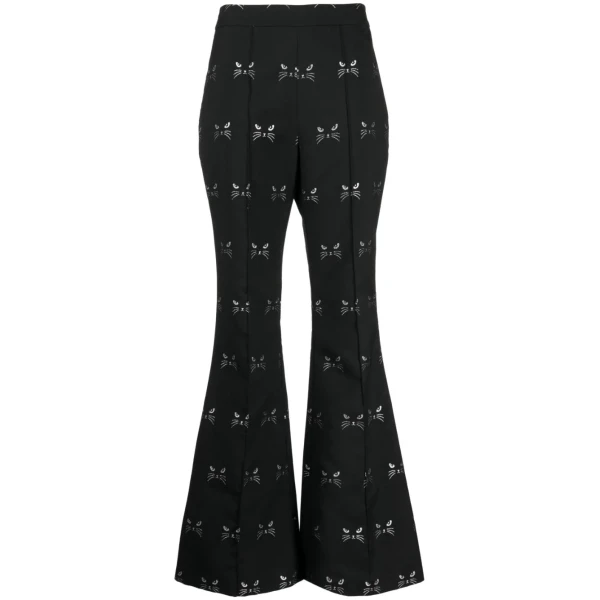 Macgraw Circa 72 Trouser in black cat