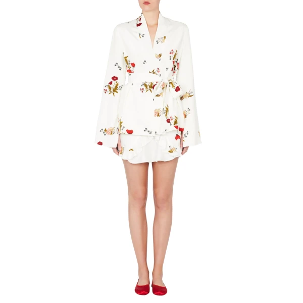 Macgraw Cognac Robe in Black, view 5