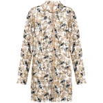 Macgraw Daisy Chain Dress in blue and gold floral