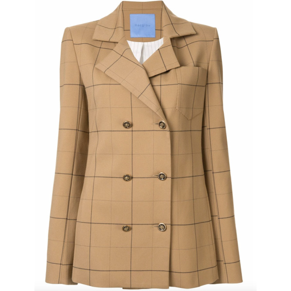 Macgraw Genius Blazer in Camel Check