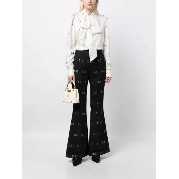 Macgraw Illumination Blouse in Cat print, view 4