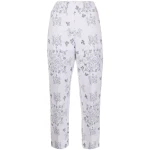Macgraw Non Chalant Trouser in Porcelain Jacquard