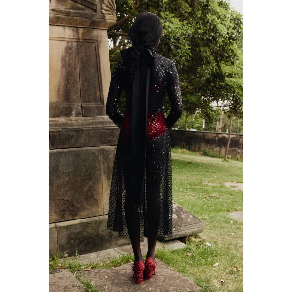 Macgraw Perception Dress in Black, view 3
