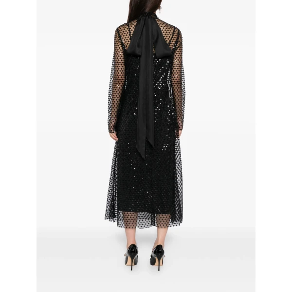 Macgraw Perception Dress in Black, view 6