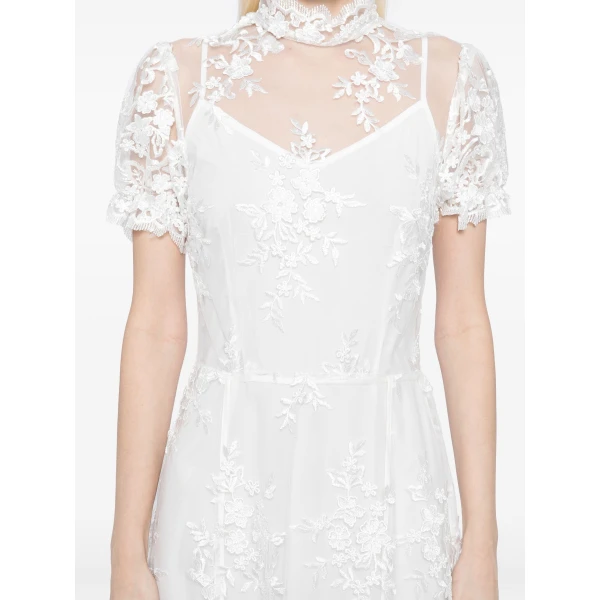 Macgraw Porcelain dress in Ivory Lace, view 6