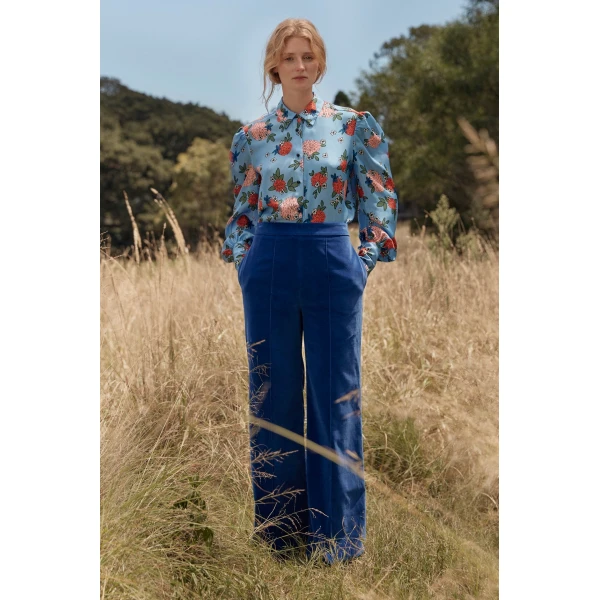 Macgraw Rebellion Trouser in Blue, view 2