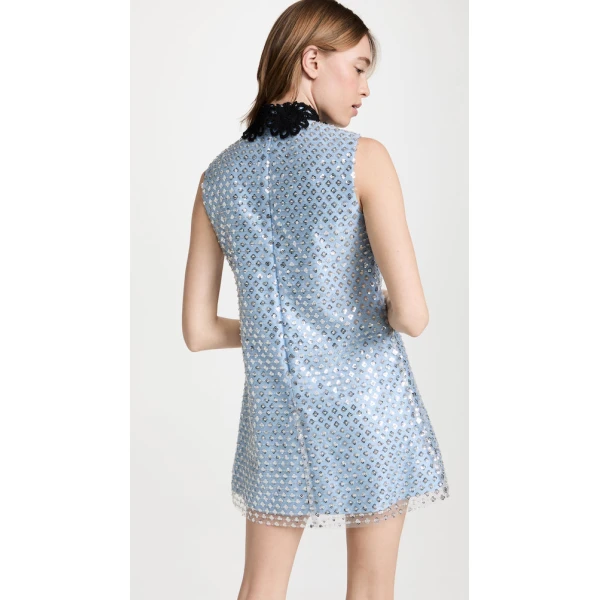 Macgraw Repertoire Dress in Blue, view 4