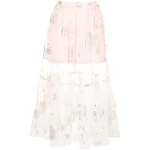 Macgraw Sheer Delight skirt in nude
