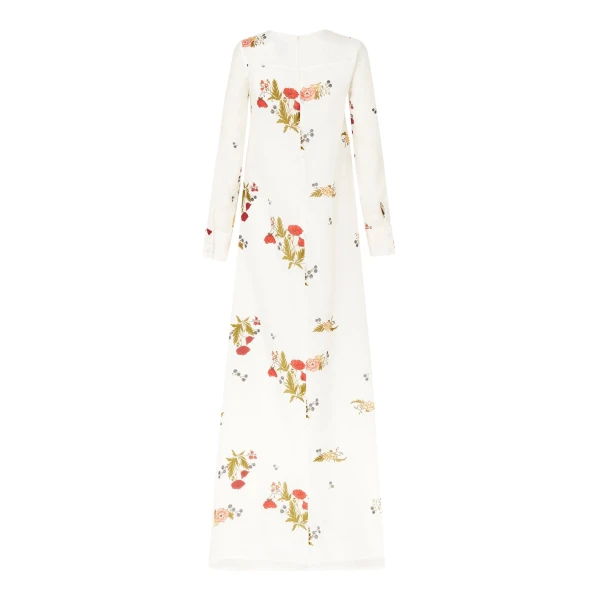 Macgraw Soiree Dress in Ivory, view 4