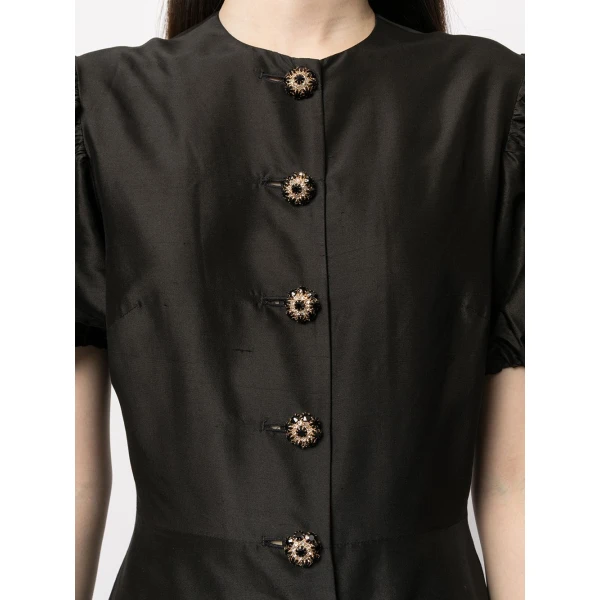 Macgraw Sorbet Dress in Black, view 4