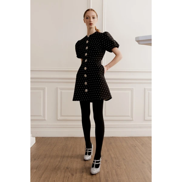 Macgraw Sorbet Dress in Spot, view 3