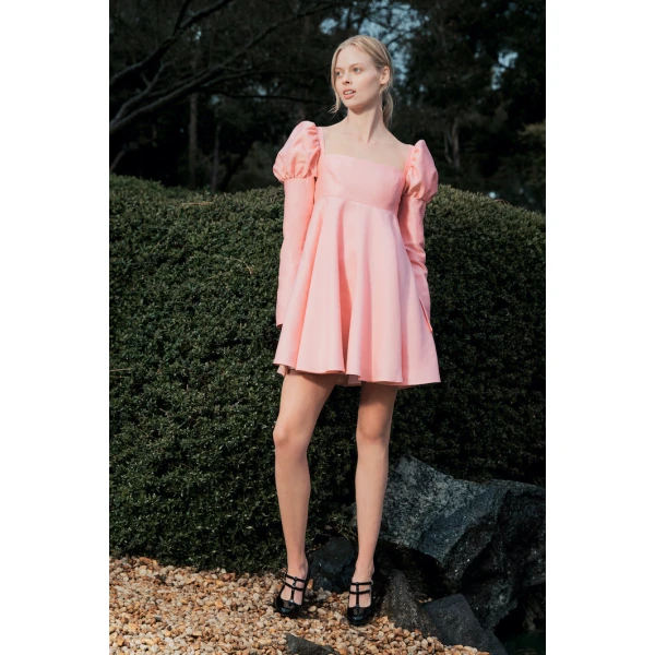 Macgraw Swifts Dress in Pink, view 3