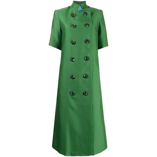 Macgraw Temperate Long Blazer in Green