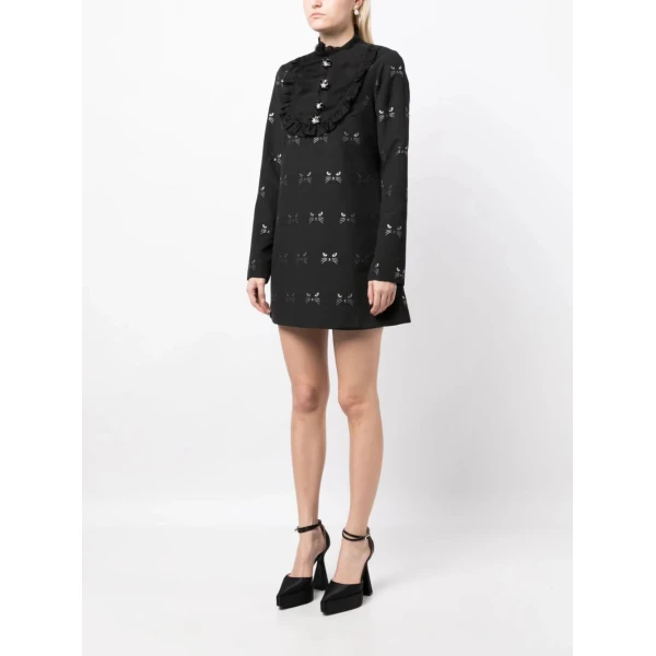 Macgraw Tempo Dress in Cat Jacquard, view 5
