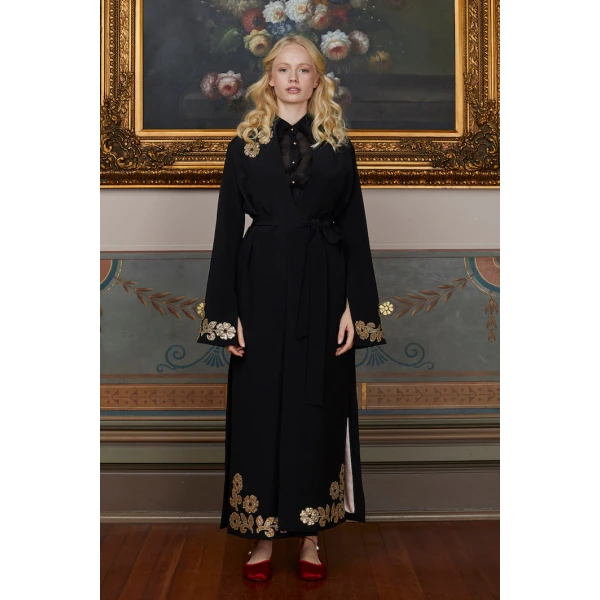 Macgraw Whiskey Robe in Black, view 2