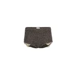 Magda Butrym Cashmere crochet-trim shorts in black