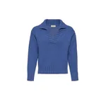 Magda Butrym Cashmere polo sweater in blue