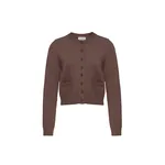 Magda Butrym Cotton buttoned cardigan in brown | Sweater at Coveti Magda Butrym Cotton buttoned cardigan in brown