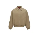 Magda Butrym Padded jacket with dropped shoulder in khaki | Coveti Magda Butrym Padded jacket with dropped shoulder in khaki