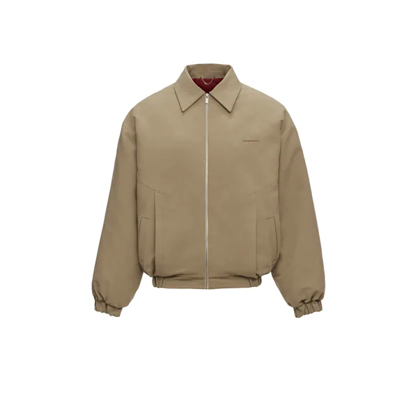 Magda Butrym Padded jacket with dropped shoulder in khaki