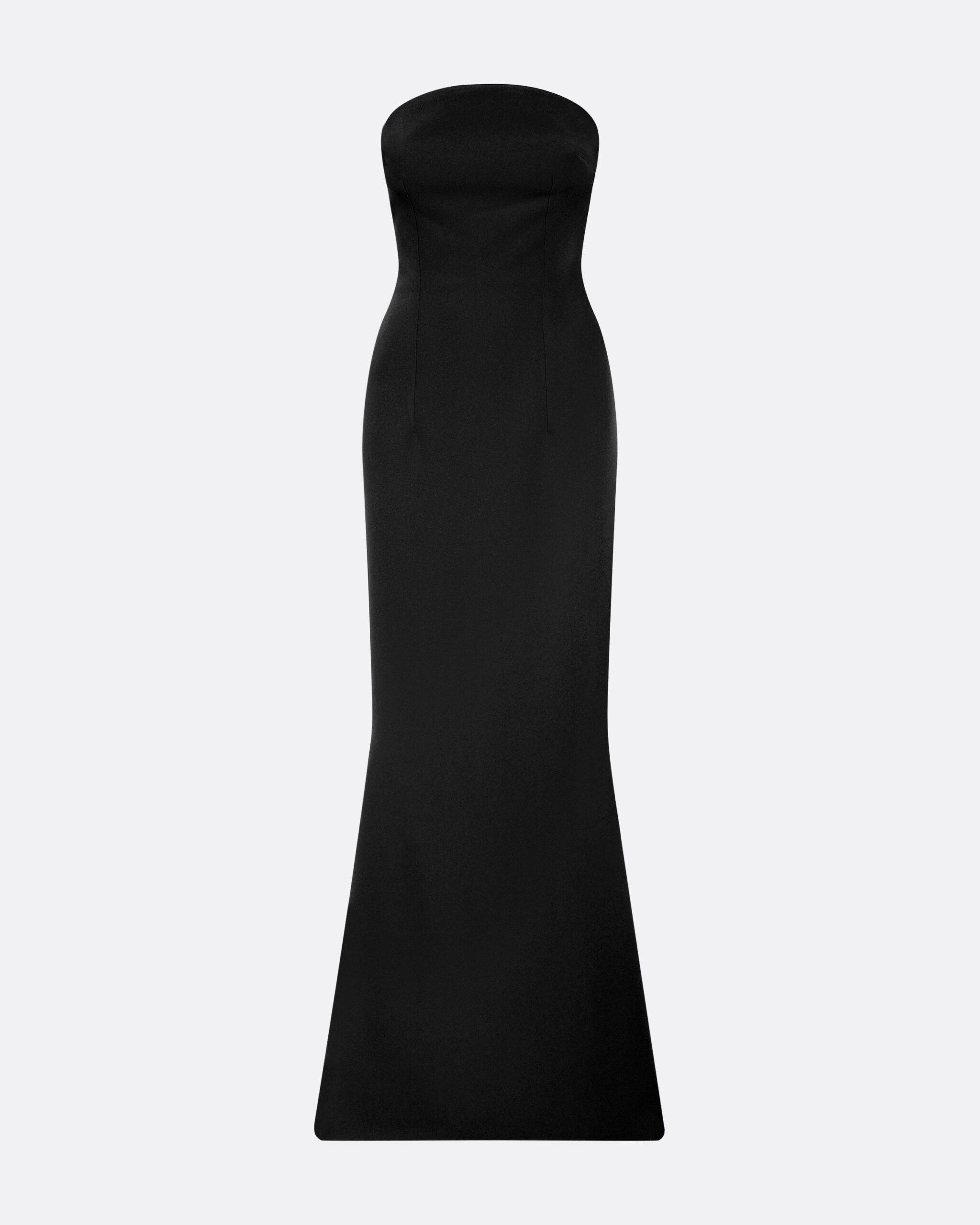 Soshin Black Long Dress