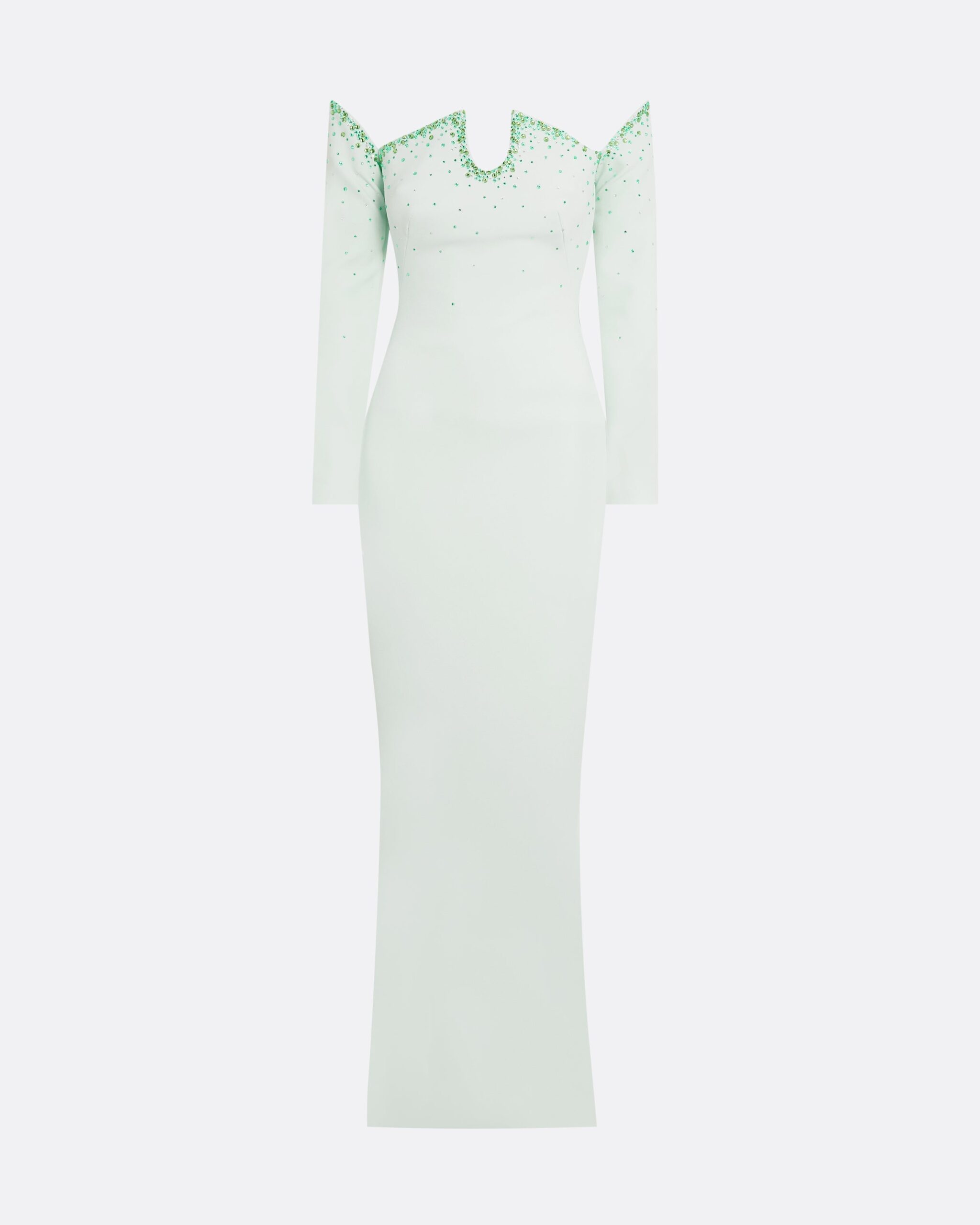 Bessy Glacier Long Dress