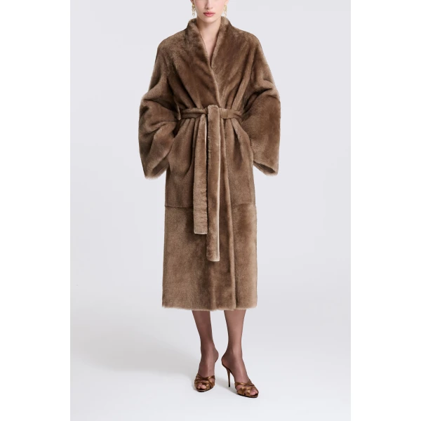 shearling coat