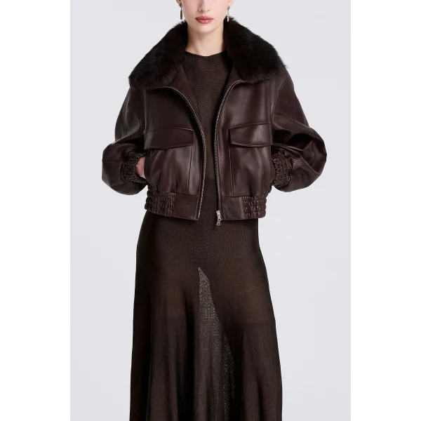lambskin jacket