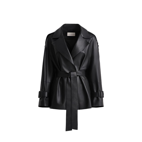 Nour Hammour Nera in Black Jacket