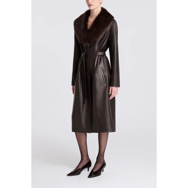 lambskin coat