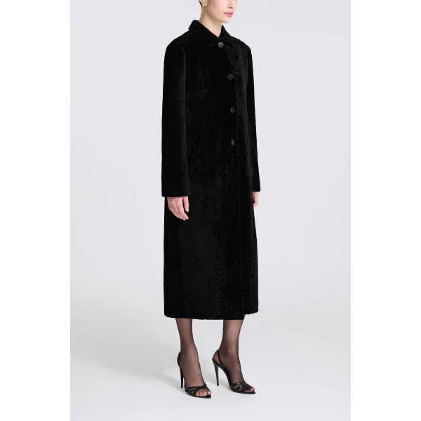 Black Astrakhan coats