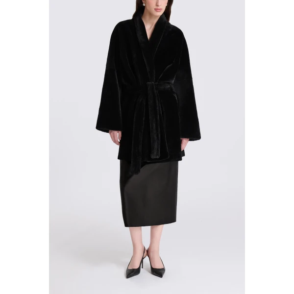 shearling coat