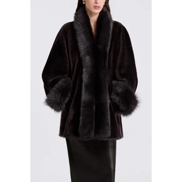 shearling coat