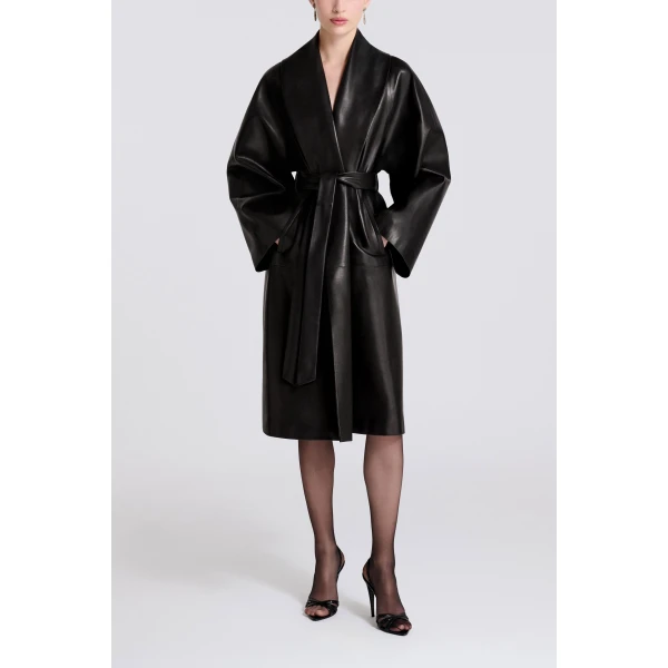 lambskin coat