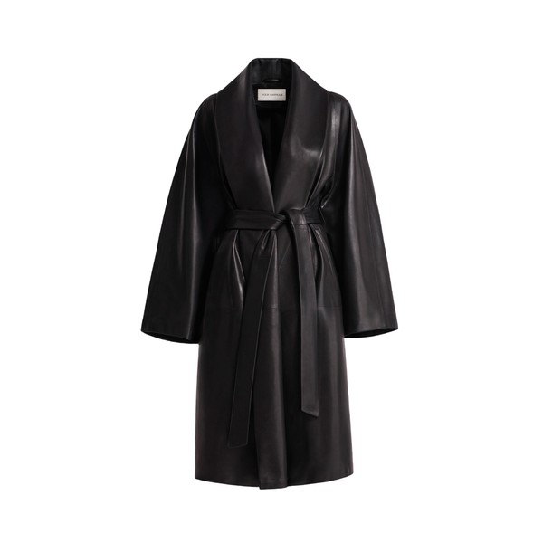 Nour Hammour Sylvie in Noir Classique Coat