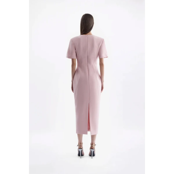 Rachel Gilbert Dover Short Sleeve Dress, view 5