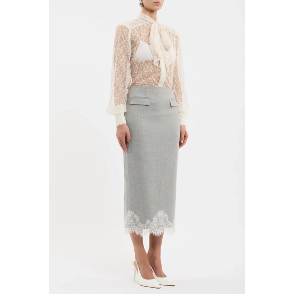 Rebecca Vallance Grey skirt
