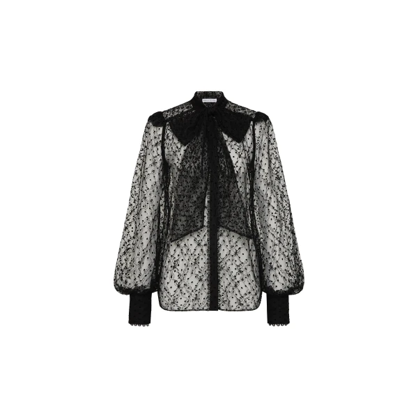 Rebecca Vallance Delphina Blouse in Black