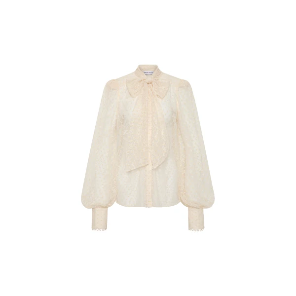 Rebecca Vallance Delphina Blouse in Cream