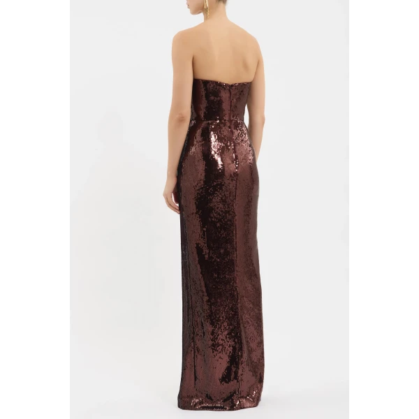 liquid sequin and diamante embellishments