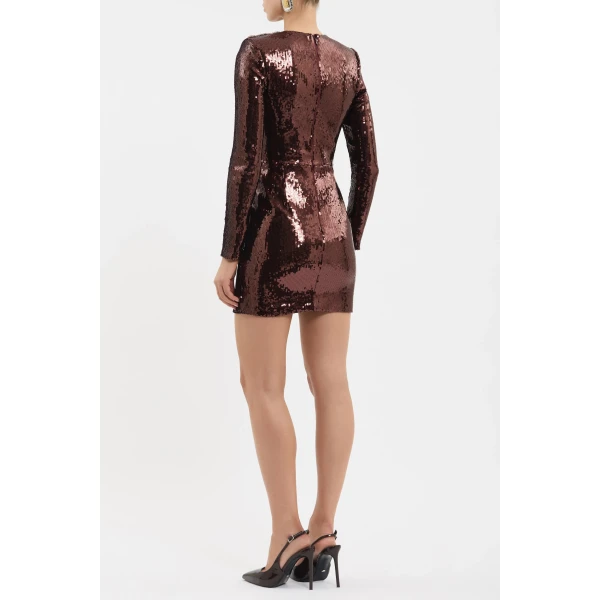liquid sequin and diamante embellishments