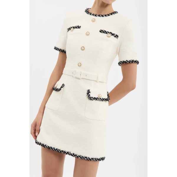 10% cotton and 3% elastane