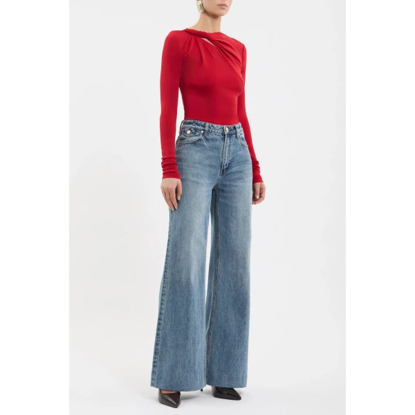 Rebecca Vallance Red top