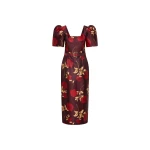 Rebecca Vallance Melora Short Sleeve Midi Dress